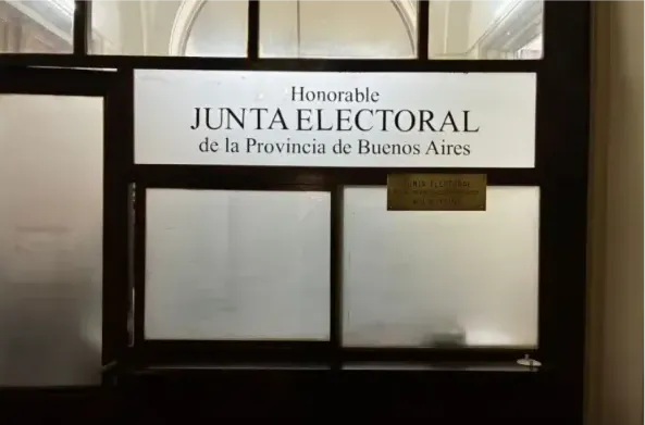JUNTA ELECTORAL PROVINCIA DE BUENOS AIRES