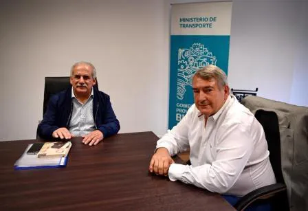 Jorge D'Onofrio recibió a Ricardo Marino