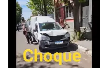 CALLE SUIPACHA CHOQUE EN CADENA