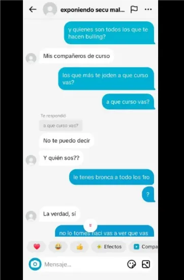 COLEGIO MALVINAS, AMENAZAS