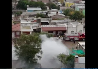 INCENDIO VIVIENDA CALLE FOURNIER