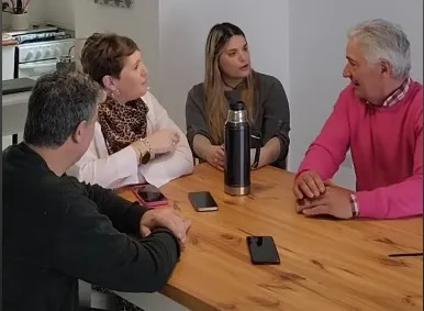 RICARDO ANGOS, ROMINA COLOMBI, JORGELINA CASTRONOVO Y JOSE ZARA