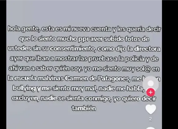 COLEGIO MALVINAS, AMENAZAS