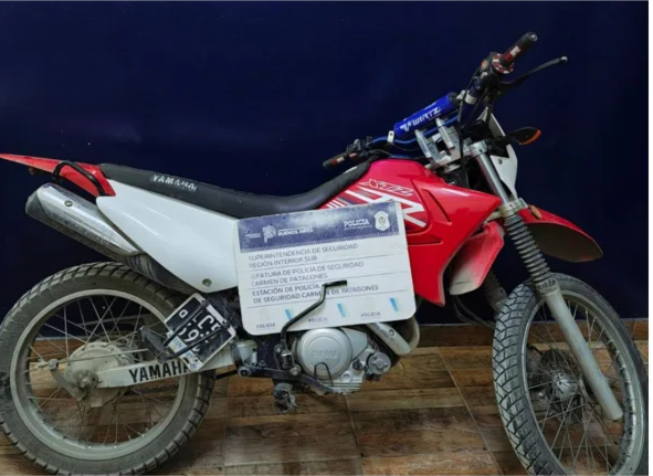 MOTO RECUPERADA
