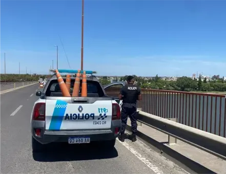 POLICIA CAMINERA PUENTE BASILIO VILLARINO