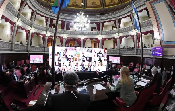 senado bonaerense sesion virtual