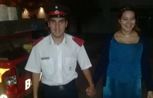 bombero casamiento