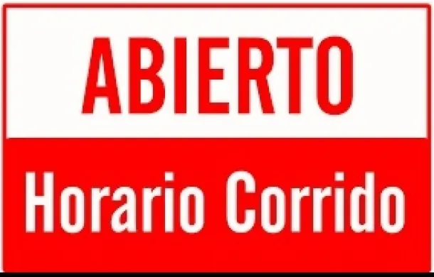 horario corrido