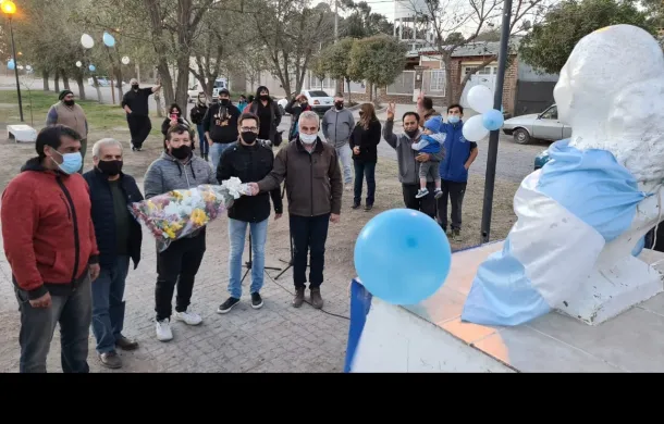 eva peron acto homenaje