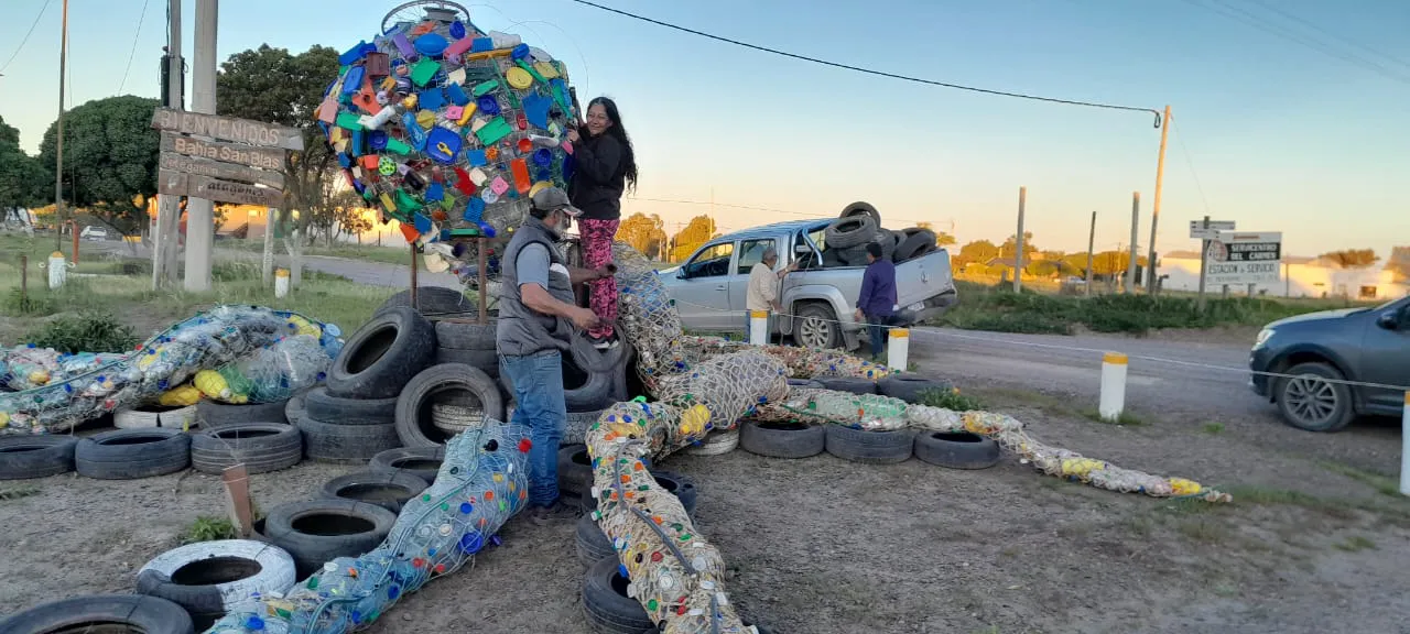 Taller de Escultura Ecológica SAN BLAS PULPO