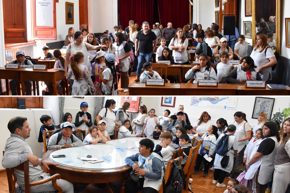 Visita escolar al Concejo Deliberante