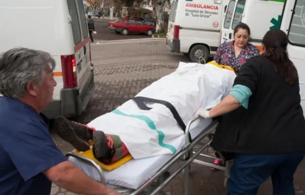 traslado heridos accidente