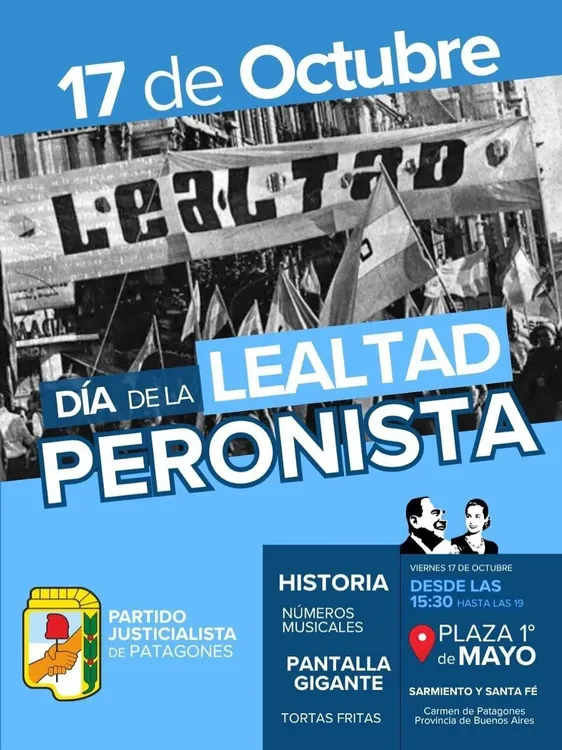 DIA DE LA LEALTAD PERONISTA