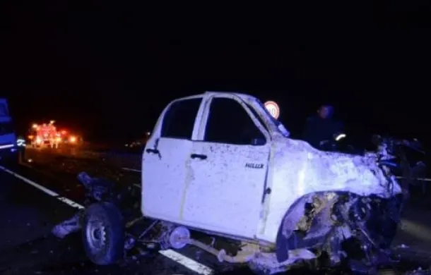 accidente fatal empresa ceferino hilux olavarria