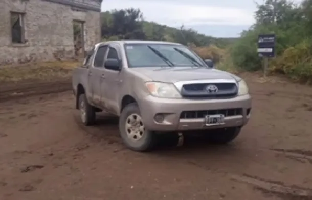 camioneta robada