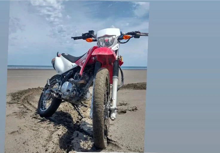 MOTO ROBADA EL BAÑADO