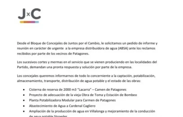 absa cortes concejales nota agua juntos por el cambio
