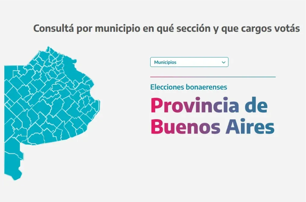 PROVINCIA DE BUENOS AIRES, ELECCIONES, 2025