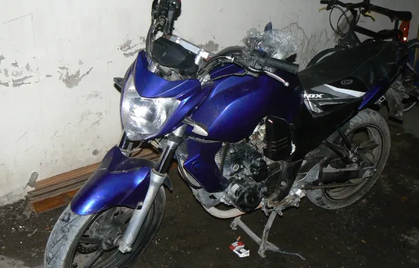 moto secuestrada