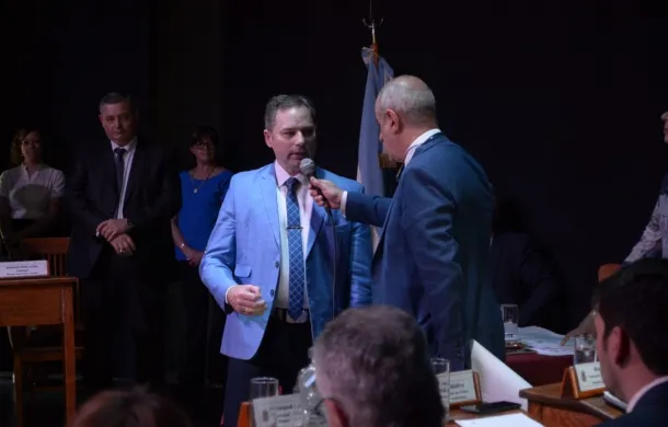 marcelo honcharuk juramento concejal