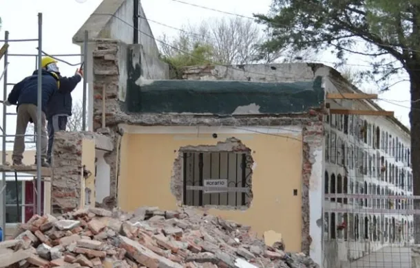 obra cementerio