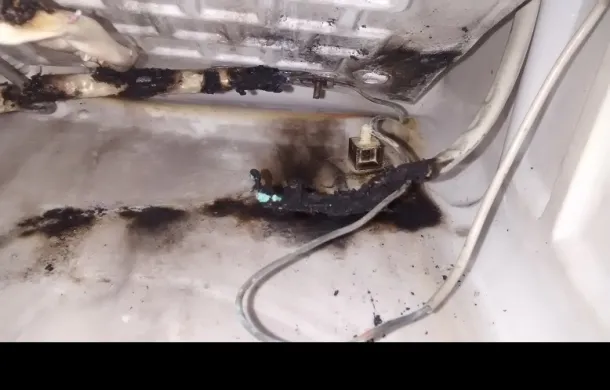 golpe de tension heladera corte de energia electrica