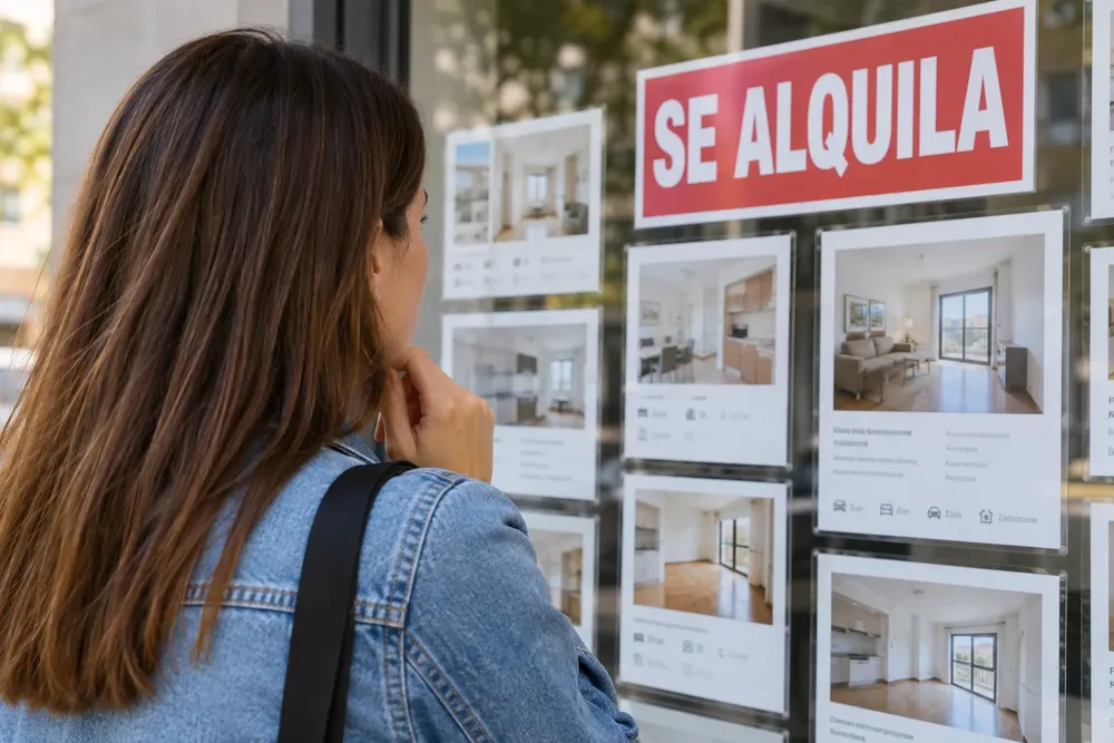 Buscando piso entre anuncios de alquiler