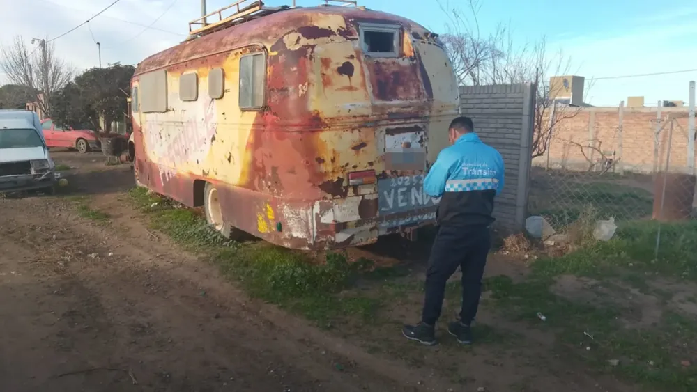 auto abandonado