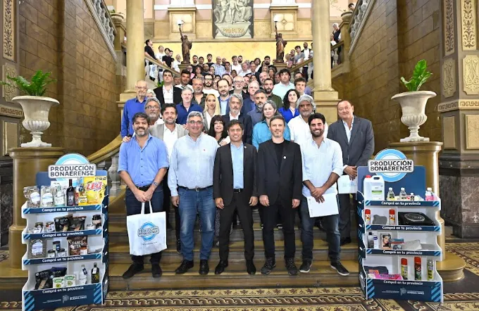 Axel Kicillof con pymes