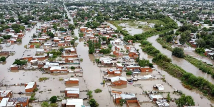 BAHIA BLANCA, TEMPORAL, INUNDACION