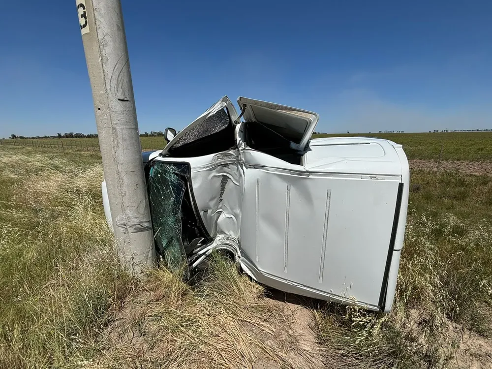 ACCIDENTE EN EL INGRESO A STROEDER