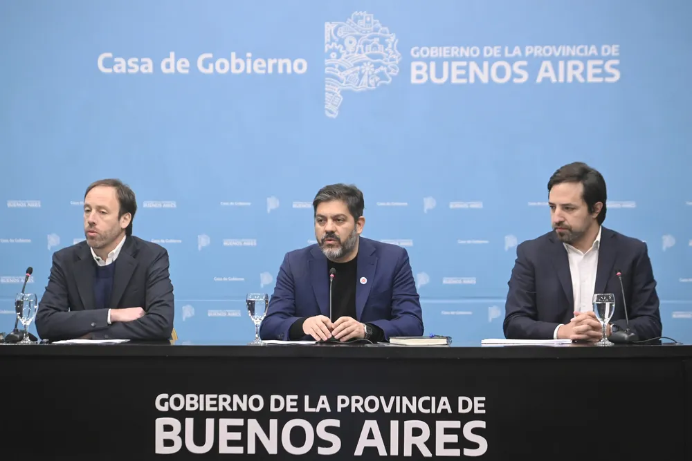 Carlos Bianco, Nicolás Kreplak y Pablo López