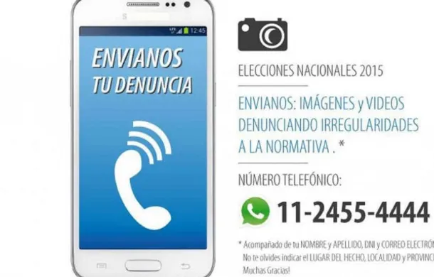 denuncia whatsapp