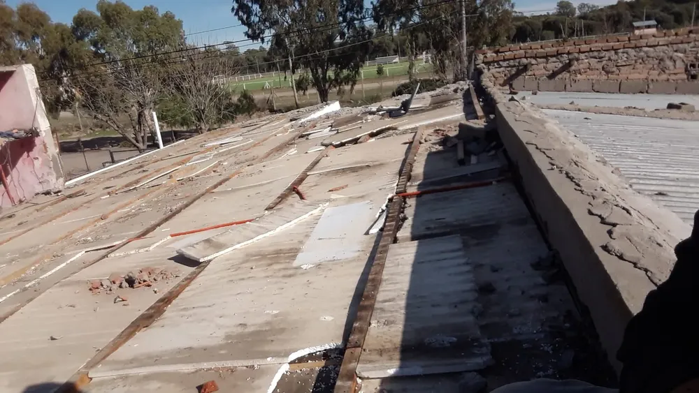 CAPS, BARRIO EL PROGRESO, TECHO, CUBIERTA