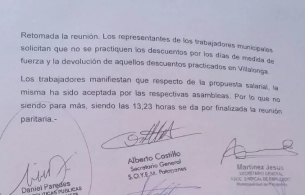 acta paritaria municipal 2018