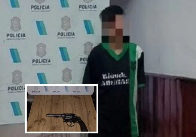 DETENIDO, ARMA
