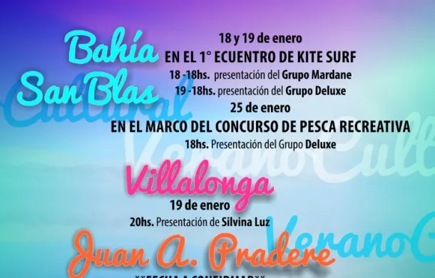 cronograma verano cultura