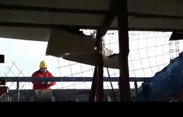 instituto de formacion docente losa obra derrumbe