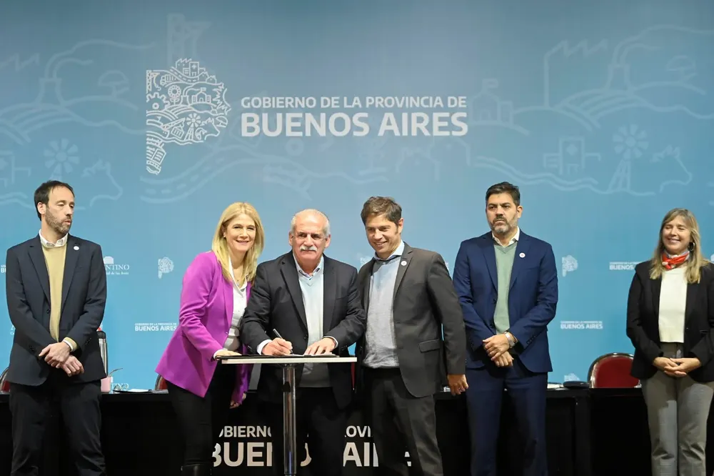 Marino y Kicillof firman el Fondo de Fortalecimiento Fiscal