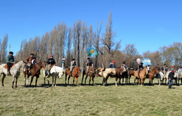 jineteada para la familia