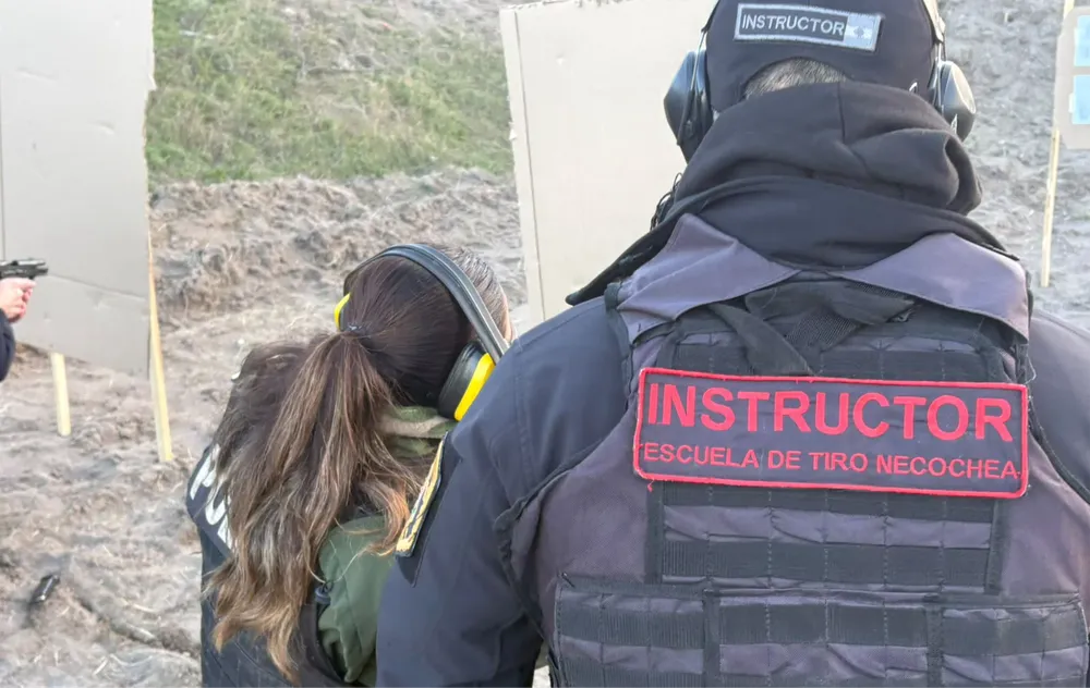 policia capacitacion tiro