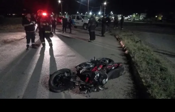 accidente maximiliano esterkin moto