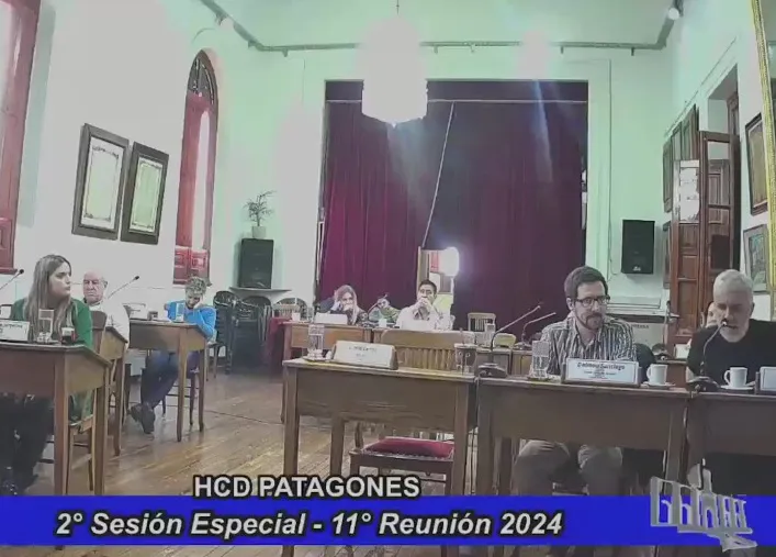 SESIÓN DEL CONCEJO DELIBERANTE DE PATAGONES