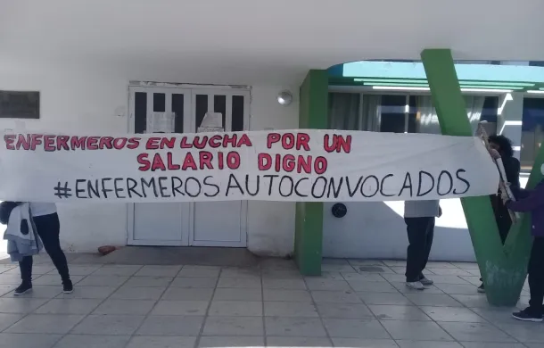 manifestacion protesta personal de salud