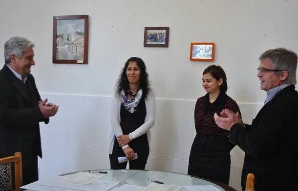 uns rector entrega diplomas zara