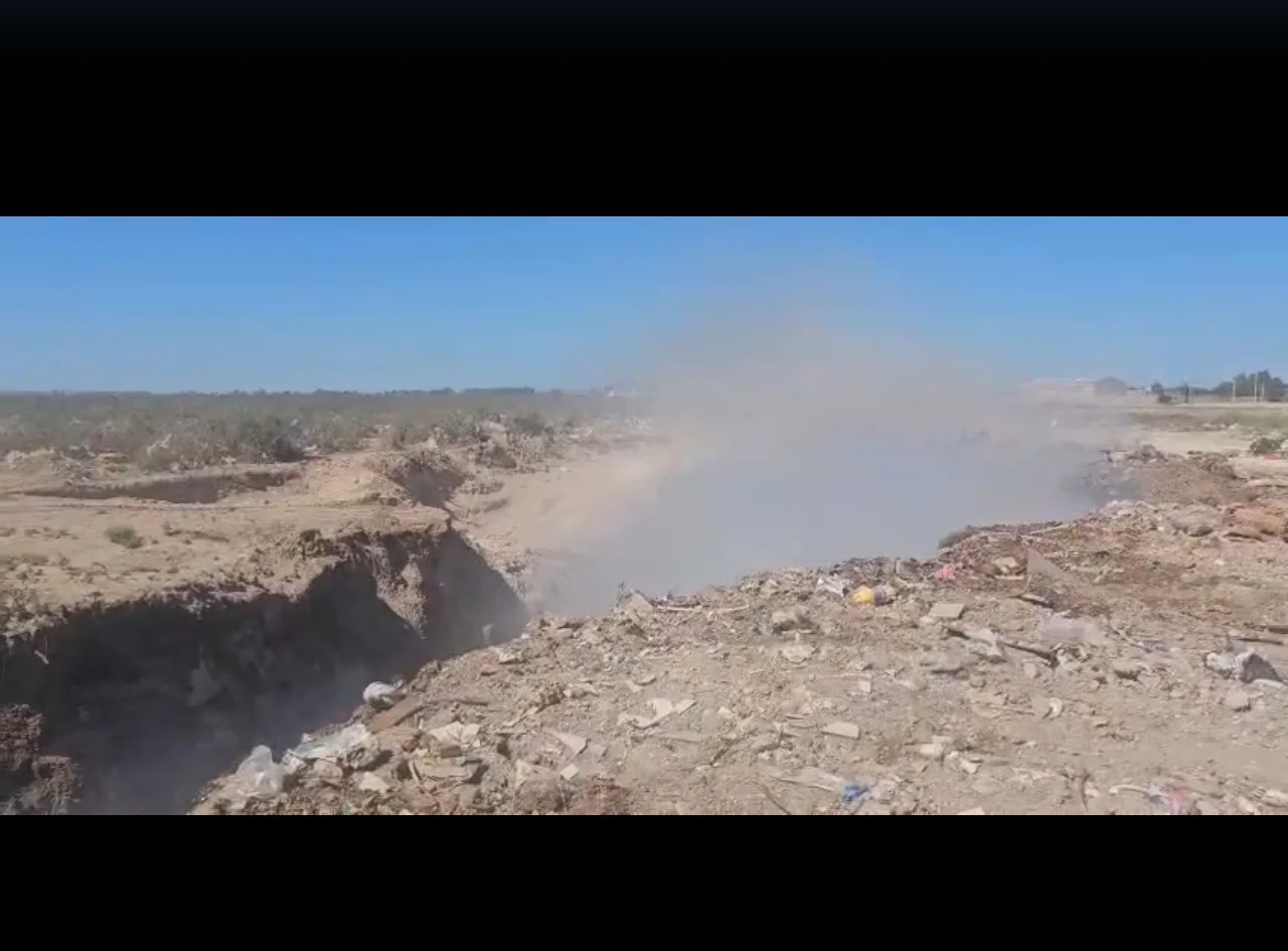 incendio escombrera
