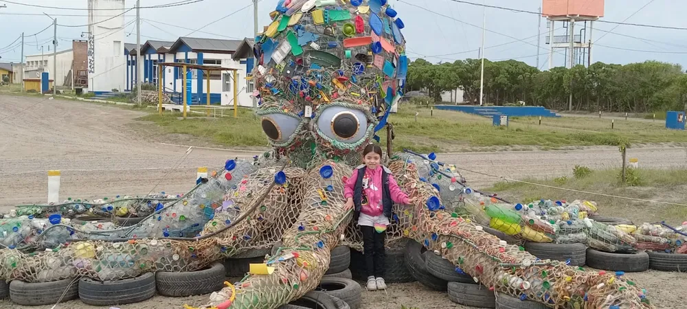 Taller de Escultura Ecológica SAN BLAS PULPO