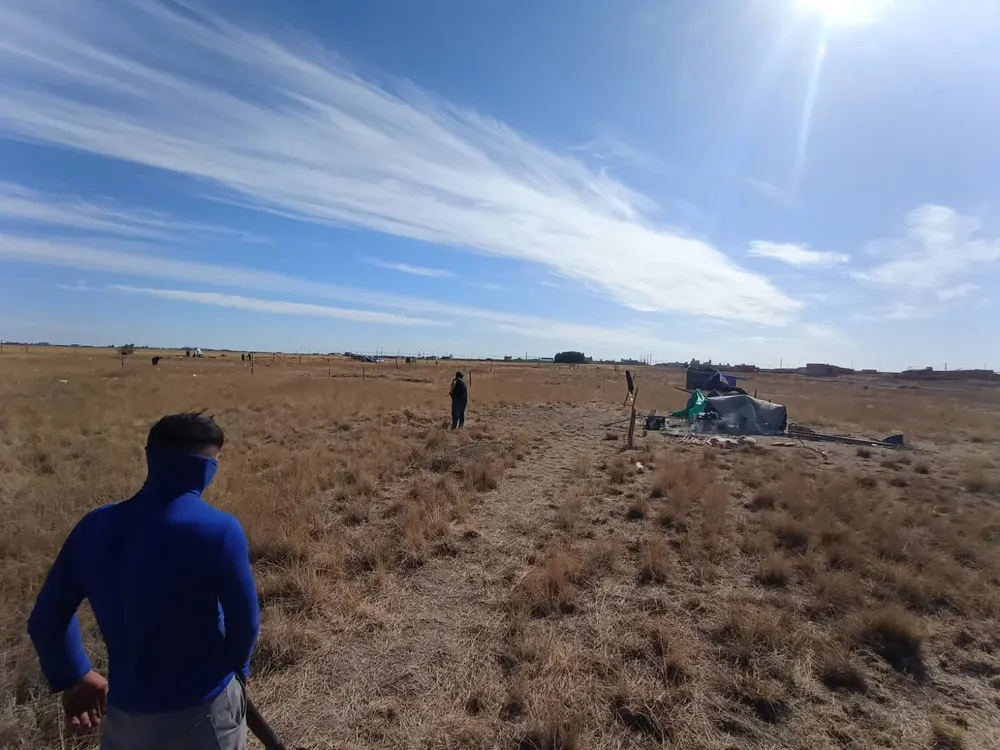 UN LOTE UNA VIVIENDA TOMA USURPACION