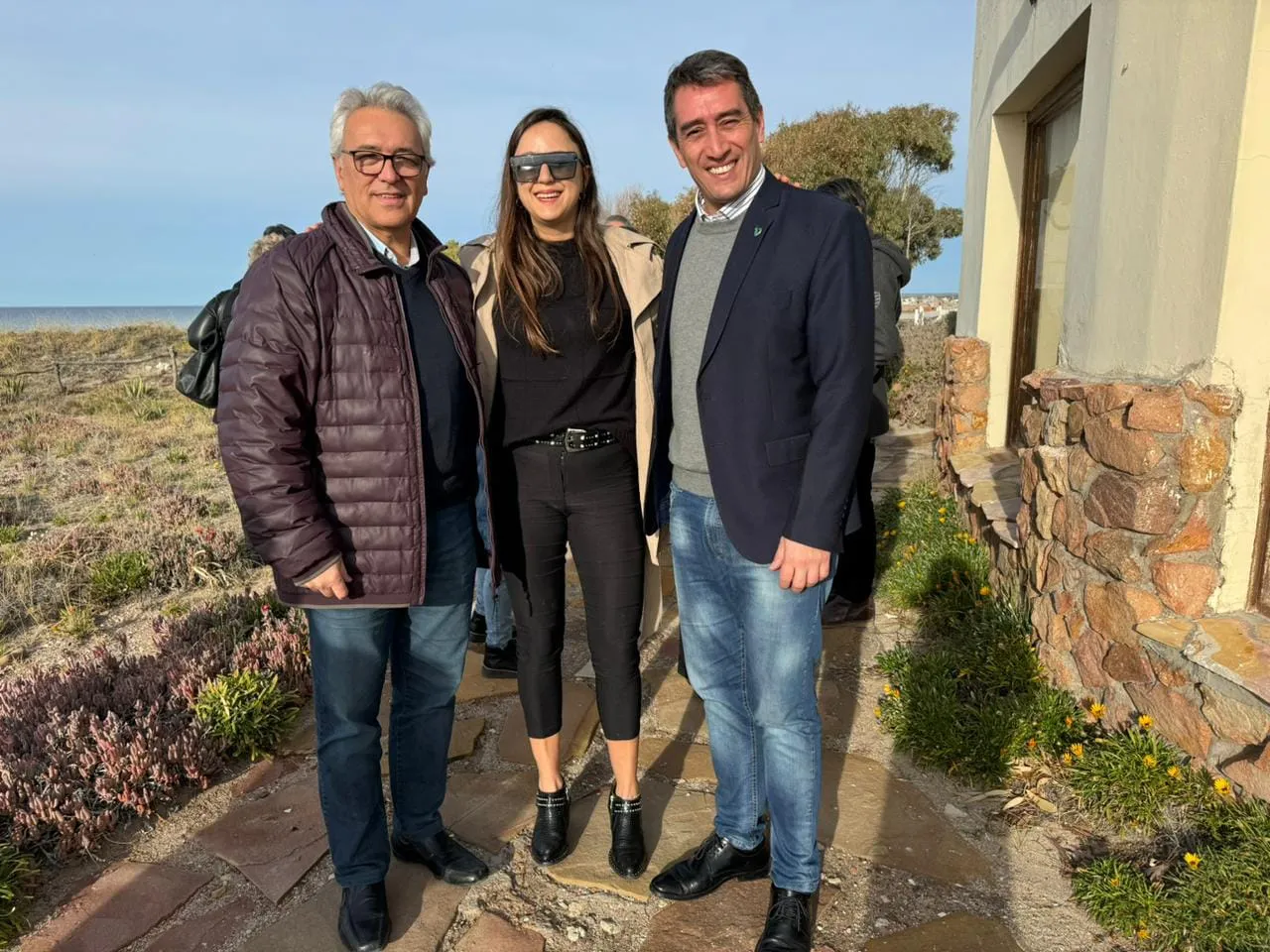 SERGIO RODRÍGUEZ, MARÍA LUCÍA FERNÁNDEZ Y MARCOS CASTRO