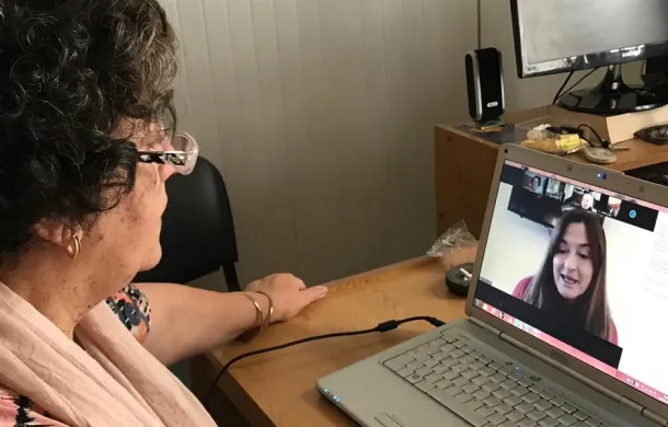 trepode video conferencia fondo violencia género